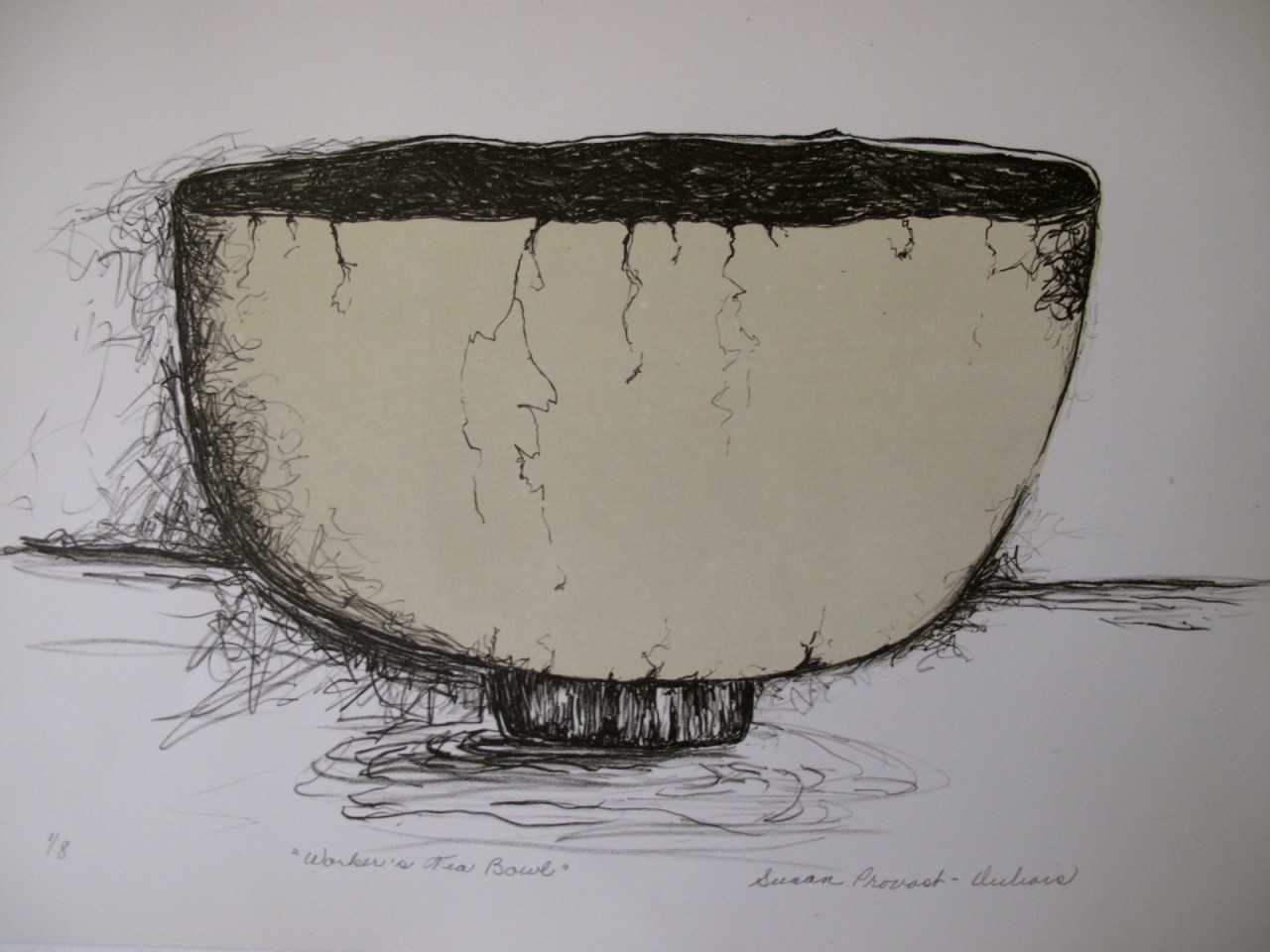 Worker’s Tea Bowl - Lithograph Edition Series